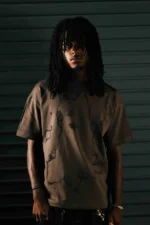 “Cat” T-Shirt (Coffee)