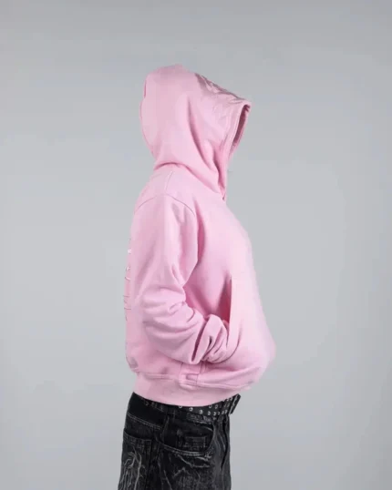 “Ghoul” HOODIE (Light Pink)