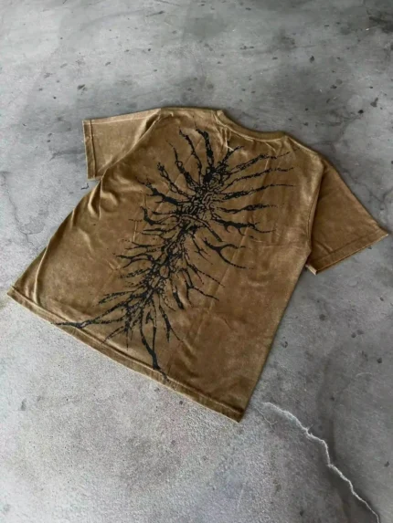 "Ghoul" T-shirt (Dark Beige)