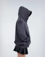 "Half a Million" Embroidered Hoodie (Grey)